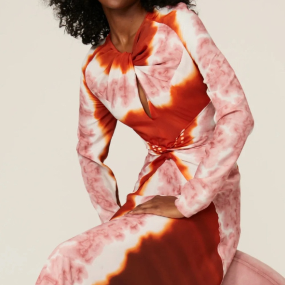 🖤🔥ALTUZARRA Adikia Tie Dye Dress🔥🖤 - Picture 4 of 5
